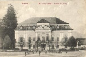 Mosóc, Mosovce; Br. Révay kastély. Kiadja Hegedűs I. / Kostiel Révay / castle (EK)