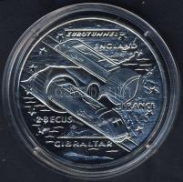 Gibraltár 1993. 2.8Ecu "Euro Tunnel" T:BU