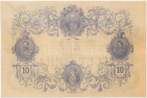 Szerbia 1876. 10D replika T:I
Serbia 1876. 10 Dinara replica C:UNC