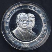 Spanyolország 1990. 2000P Ag "Olimpia-Labdarúgás" T:PP