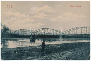 Dés, Dej; Szamos hídja. W. L. 380. / Somes river bridge (EK)