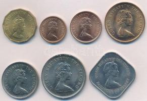 Jersey 1964-1981. 1/4Sh-1Ł (7xklf) T:1-
Jersey 1964-1981. 1/4 Shilling - 1 Pound (7xdiff) C:AU
