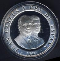 Spanyolország 1990. 2000P Ag "Olimpia-Kosárlabda" T:PP