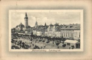 Marosvásárhely, Targu Mures; Széchényi tér, kiadja Márványi Arthur / square (EK)