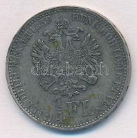 1859E 1/4Fl Ag "Ferenc József" T:2-