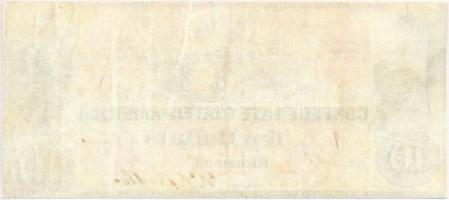 Amerikai Konföderációs Államok / Virginia / Richmond 1861. 10$ replika T:I,I-
The Confederate State...