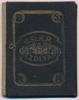 1923 Fényképes BSZKRt. igazolvány az 1923-24. tanévre, jó állapotban