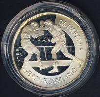 Kuba 1989. 5P Ag "Olimpia-Boksz" T:PP