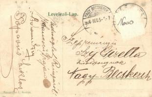 1906 Resicabánya, Resita; Gépgyár, híd. Kiadja Braumüller L. / Maschinenfabrik / machine factory, en...