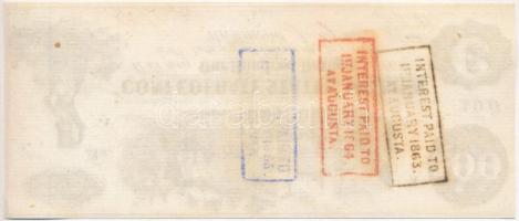 Amerikai Konföderációs Államok / Virginia / Richmond 1862. 100$ replika T:I,I-
The Confederate Stat...