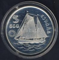 Spanyolország 1993. 5Ecu Ag "Don Juan de Borbon" T:PP