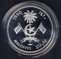 Maldív-szigetek 1990. 250R Ag "Olimpia-Úszás" T:PP