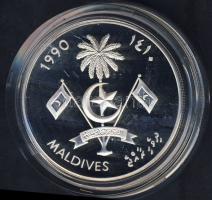 Maldív-szigetek 1990. 250R Ag "Szkúner" T:PP