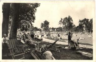 Budapest III. Békásmegyer, Pünkösdfürdő, strand (Rb)