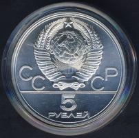 Szovjetunió 1977. 5R Ag "Olimpia-Minsk" T:1