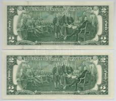 Amerikai Egyesült Államok 2009-2013. 2$ "Rosa Gumataotao Rios - Timothy Franz Geithner" + ...