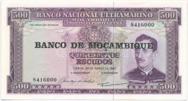 Mozambik 1967. 500E T:I,I- Mozambique 1967. 500 Escudos C:UNC,AU