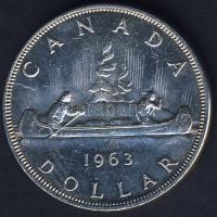 Kanada 1963. 1$ Ag "Kenu" T:2
