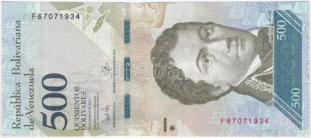 Venezuela 2017. 500B T:I,I-
Venezuela 2017. 500 Bolívares C:UNC,AU