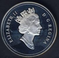 Kanada 1991. 1$ Ag "Frontenac-hajó" T:PP