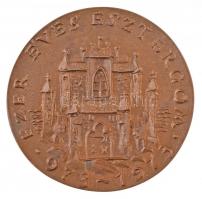 Borsos Miklós (1906-1990) 1973. "István - Géza / Ezer éves Esztergom 973-1973" kétoldalas ...