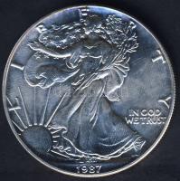 USA 1987. 1$ Ag "Sas" T:1