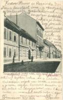 1903 Temesvár, Timisoara; Jenő herceg utca. Kiadja Káldor Zs. és Társa / street view