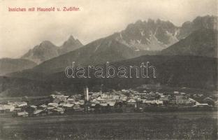 San Candido, Innichen (Südtirol); Haunold und Zwölfer / Baranci, Croda dei Toni. A. Figl & Co. No. 1387.
