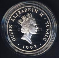 Tuvalu 1993. 20$ Ag "HMS Royalist" T:PP