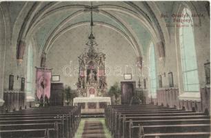 Pozsony, Pressburg, Bratislava; Szent Orsolya zárda, kápolna belső, oltár / nunnery, chapel interior, altar (EK)