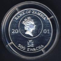 Zambia 2001. 500K Ag "1954-es Labdarúgó VB" T:PP