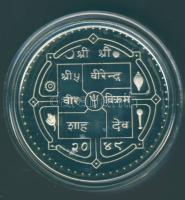 Nepál 1992. 500R Ag "Olimpia-boksz" T:PP