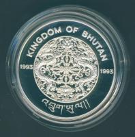 Bhután 1992. 300N Ag "Olimpia-labdarúgás" T:PP