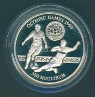 Bhután 1992. 300N Ag "Olimpia-labdarúgás" T:PP