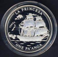 Tonga 1993. 1P Ag "La Princessa vitorláshajó" T:PP