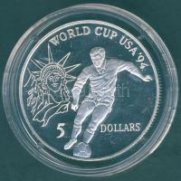 Niue 1991. 5$ Ag "Labdarúgó VB" T:PP