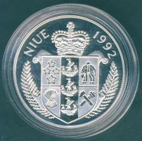 Niue 1992. 5$ Ag "Olimpia-futás" T:PP