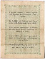 1848. 2Ft "Kossuth bankó" T:III