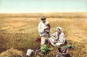 Widoki i typy Ukrainy / Ukrainische Typen und Landschaften / Ukrán és kárpátaljai folklór, népvisele...