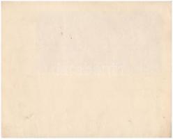 Budapest 1926. "Magyar Általános Bank Részvénytársaság" részvénye 10P-ről, szelvényekkel, ...