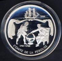 Szamoa 1994. 10T Ag "Perouse gróf" T:PP