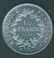 Franciaország 1965. 10Fr Ag T:2+