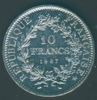 Franciaország 1967. 10Fr Ag T:2 pici ph.