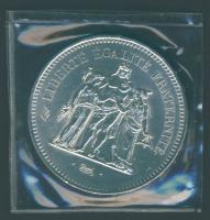 Franciaország 1977. 50Fr Ag T:1 Vákumcsomagolásban!