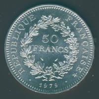 Franciaország 1979. 50Fr Ag T:1/2+ pici ph.