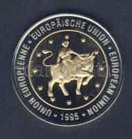 Európai Unió 1995. "Beethowen" bikolor emlékérem T:PP