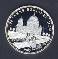 Németország "100 éves a berlini dóm" modern Ag emlékérem, 20,1g T:PP