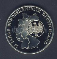 Németország "50 éves az NSZK" modern emlékérem T:PP