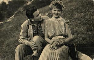 20 db modern vegyes témájú motívumlap, közte szovjet űrhajósok, színészek / 20 modern mixed themed m...