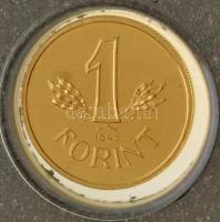 1946. 1Ft Au "Mini veret" (0.5g/0.999) T:PP felületi karcos
Hungary 1946. 1 Forint Au (0....